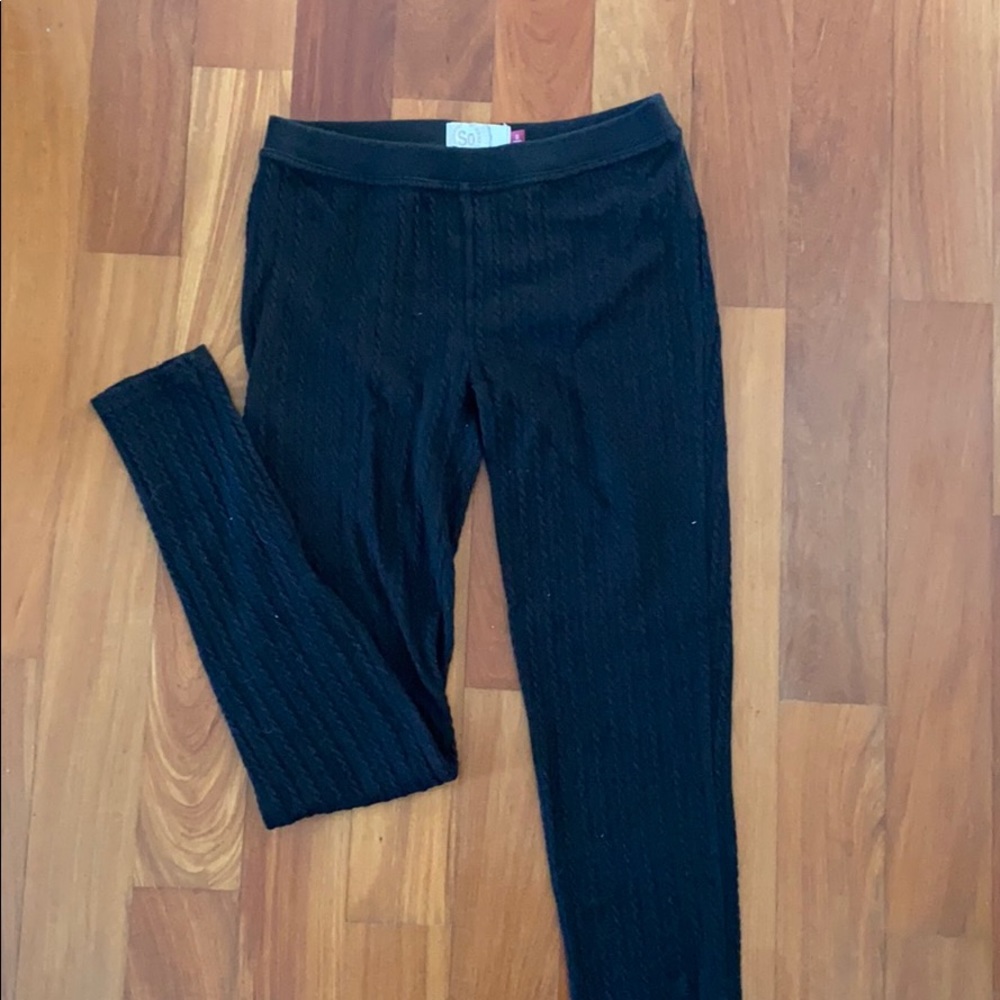 SO Black Leggings Juniors size small